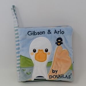 Douglas Gibson & Arlo Goose Baby Plush Activity Book Soft